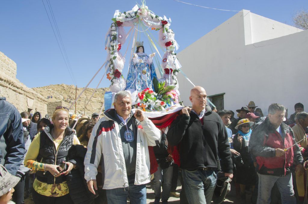 El gobernador participó de las honras a Nuestra Señora de la Asunción.