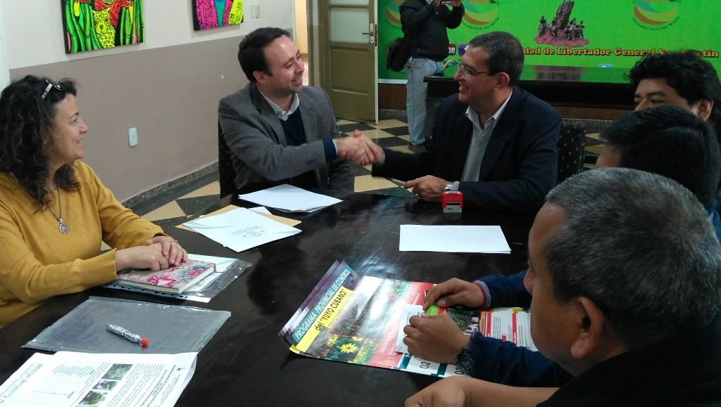 Director Pardo de Figueroa e intendente de Libertador