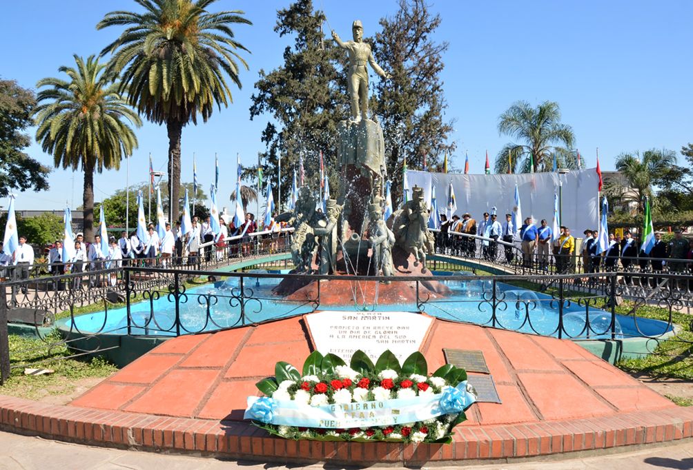 Morales evocó los valores que distinguieron a San Martín y especialmente a su obra libertadora.
