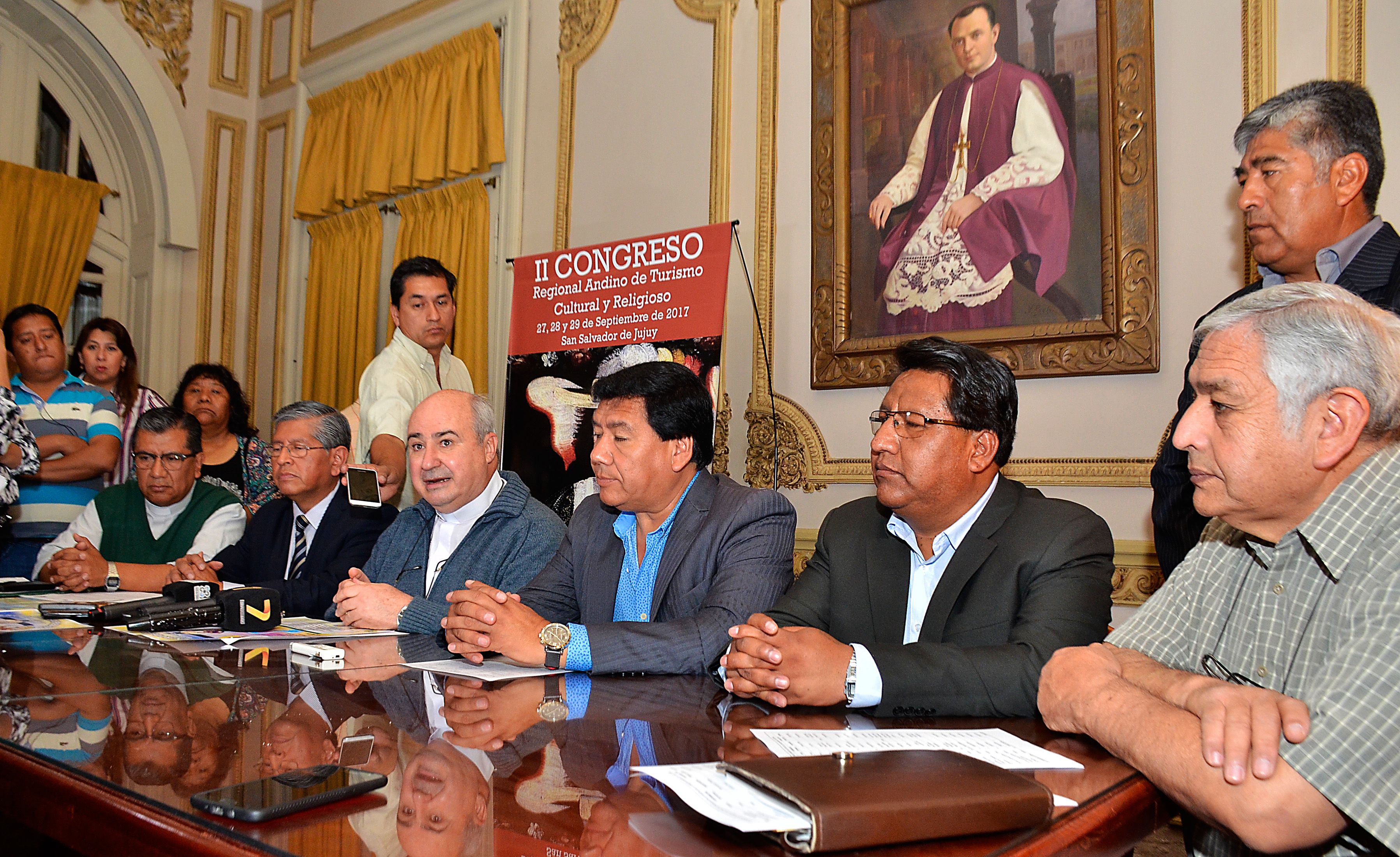 Conferencia de prensa Visita de la Virgen de Urcupiña