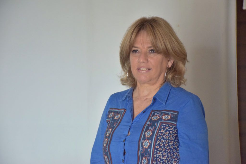 Coordinadora de Educación Especial, Claudia García.