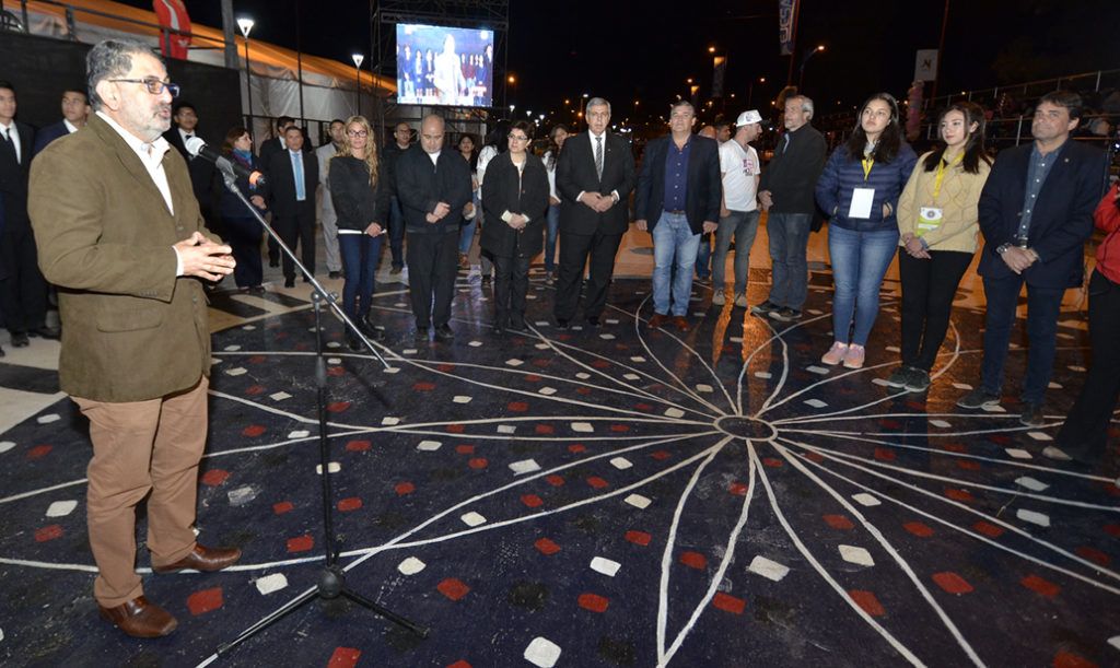 Palabras del Intendente Raúl Jorge tras el acto de apertura.