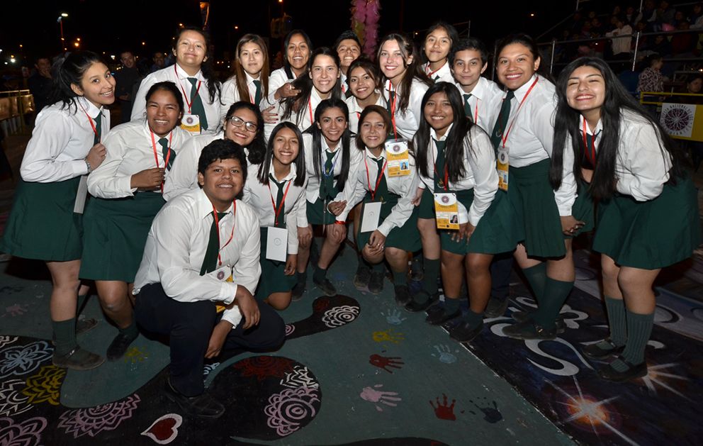 Estudiantes participan activamente de otra edición de la FNE.