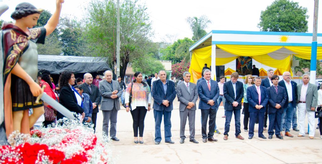 Gobernador Morales participó de las honras a San Miguel Arcángel en Yuto. 