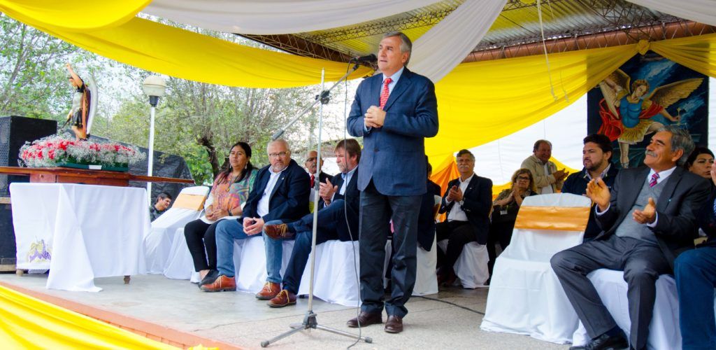 Discurso de Gobernador Morales.