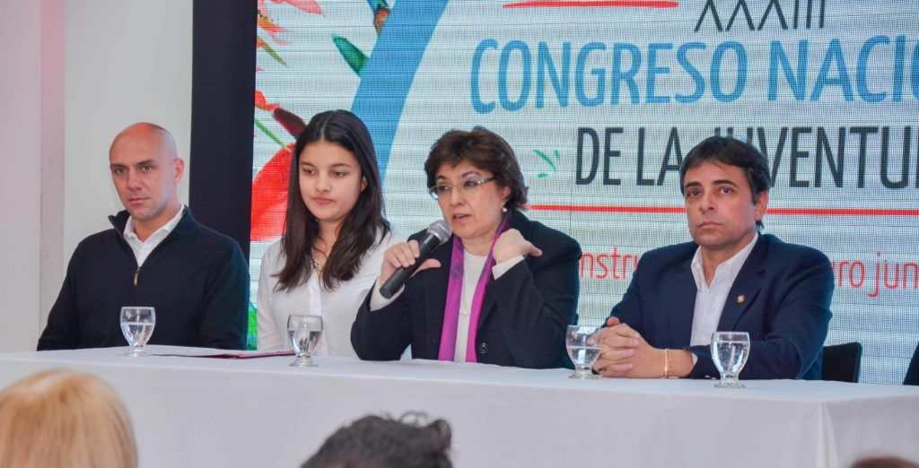 Apertura del XXXIII Congreso Nacional de la Juventud