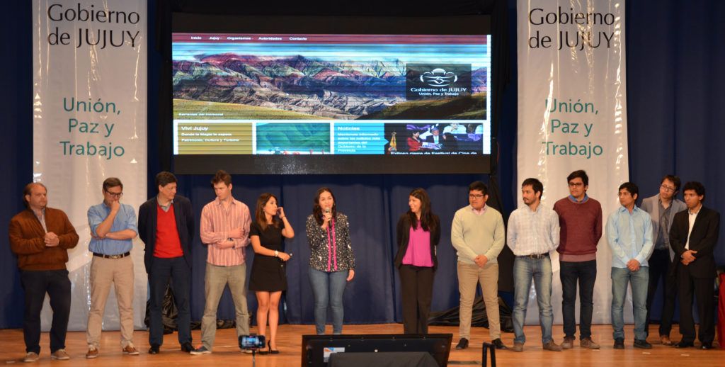 Equipo interdisciplinario presenta el renovado sitio web del Gobierno de la Provincia.