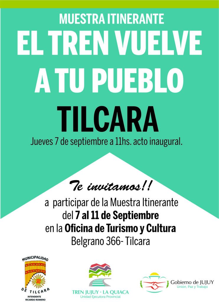 folleto muestra tilcara