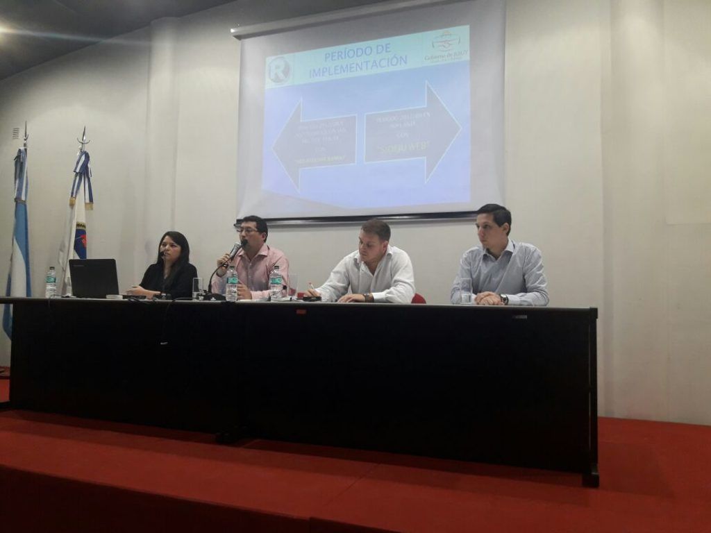 Capacitación sobre el novedoso aplicativo a todos los profesionales y contribuyentes.