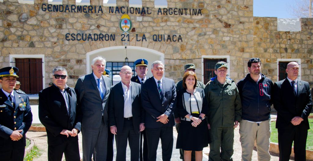 Inauguración del centro de monitoreo en La Quiaca