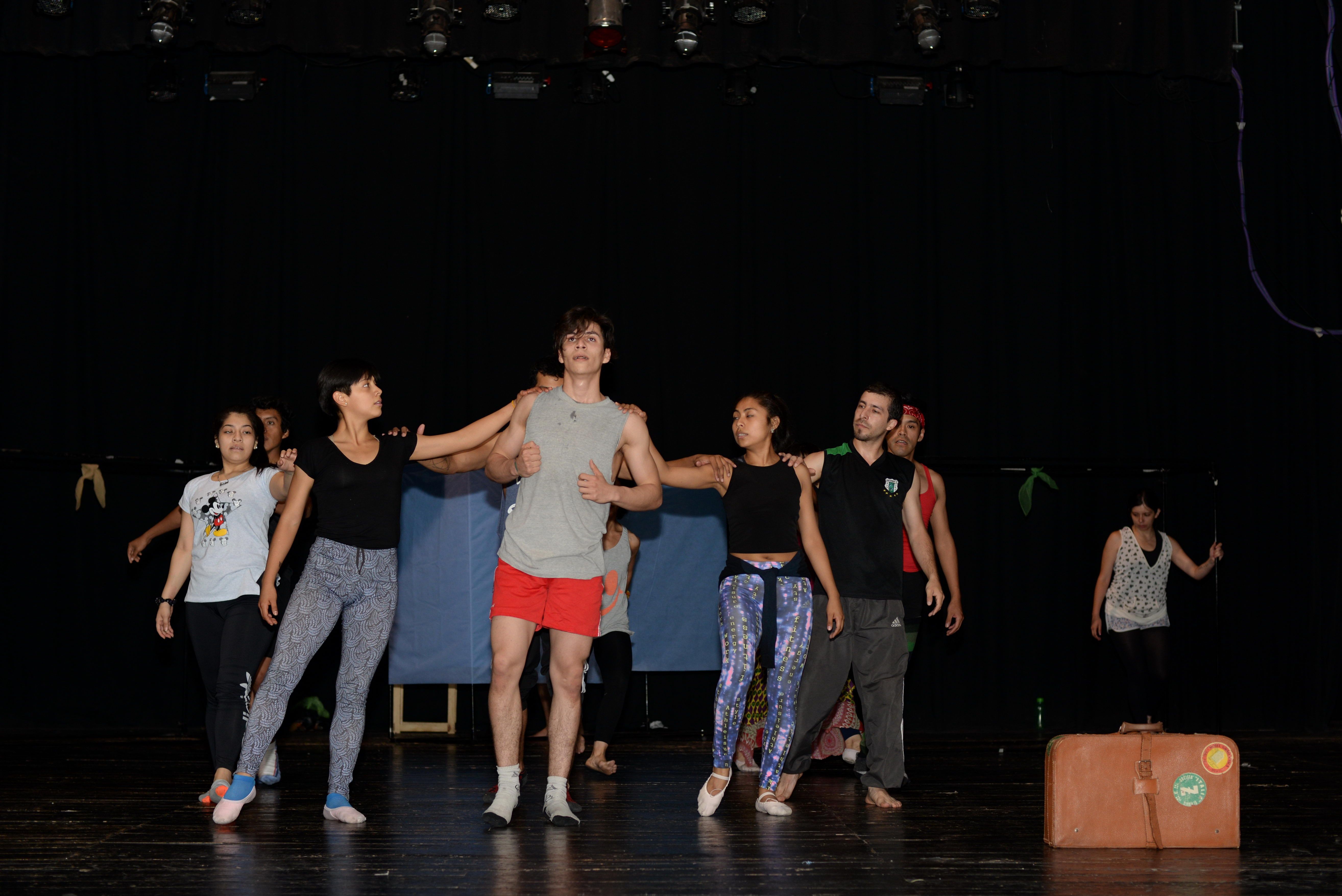 Ensayo del staff del Ballet Integral Jujuy