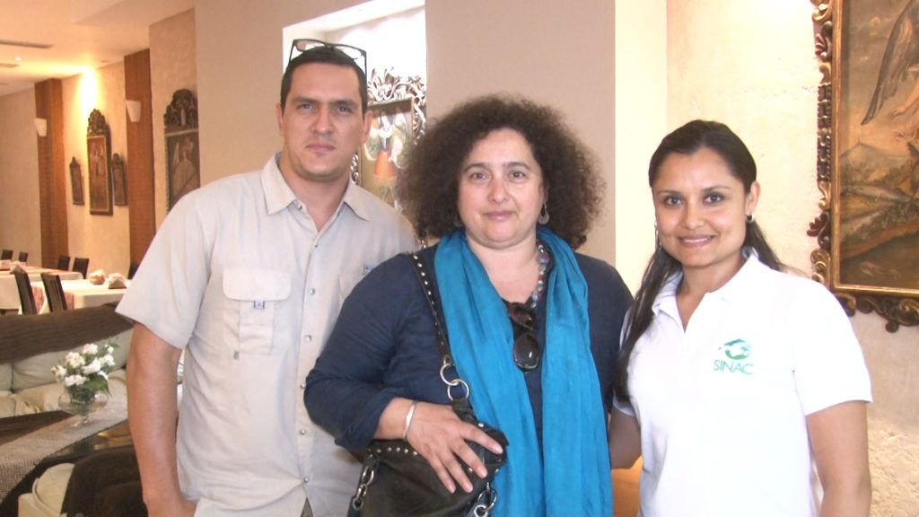 Referentes del Ministerio de Ambiente de Costa Rica recorren la provincia