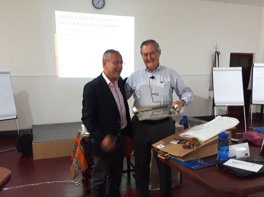 Ramírez y Ministro Abud en programa INCAE Jujuy 