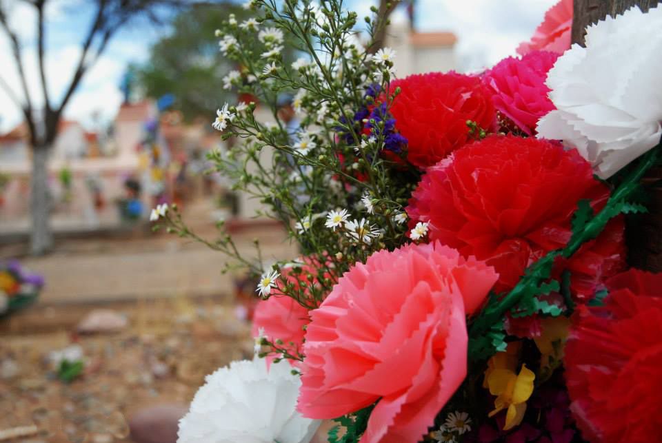 Coronas de flores para el Día de las Almas