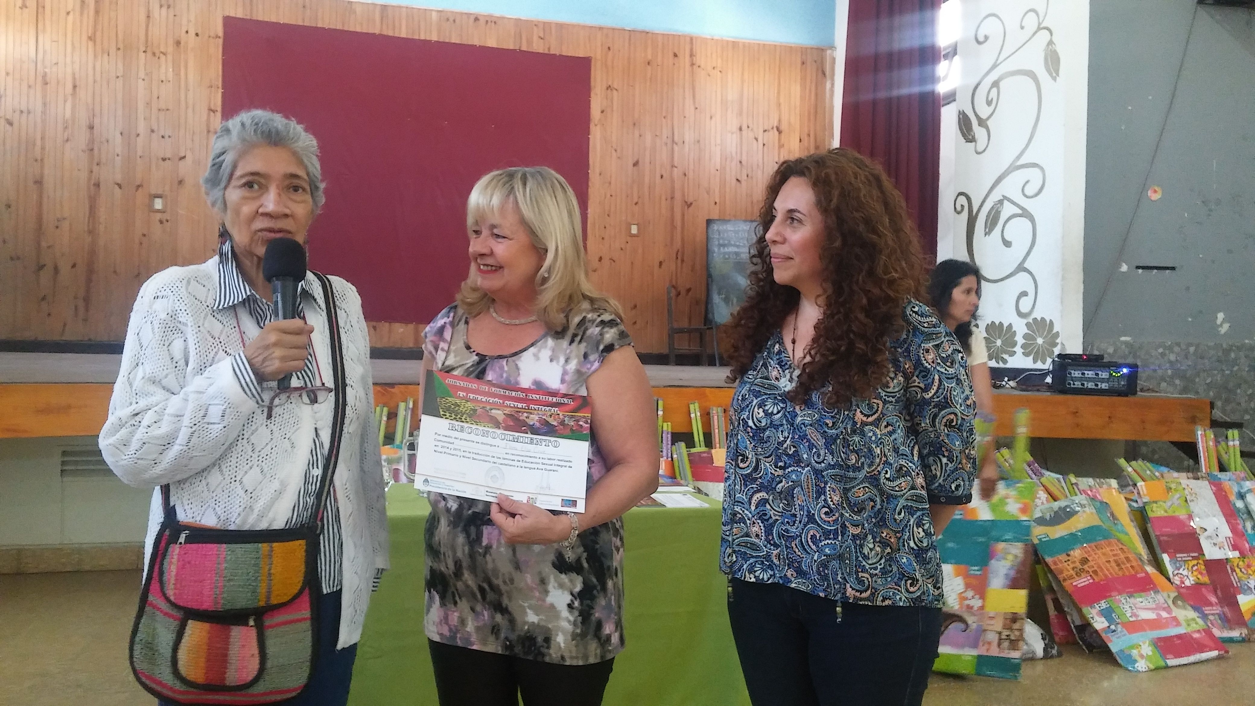 Entregaron material didáctico de Educación Sexual Integral a idóneos y territoriales del pueblo Guaraní