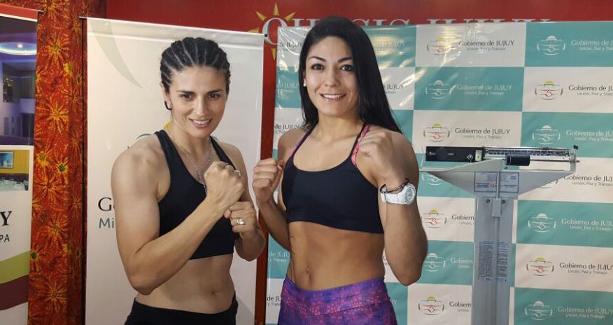 Brenda "Pumita" Carabajal y Soledad Capriolo pelearán por el título latino superpluma de la FIB.