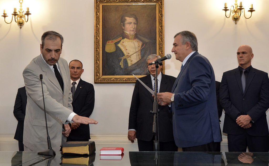 Pablo Giachino asumió como presidente del Instituto de Seguros de Jujuy, 