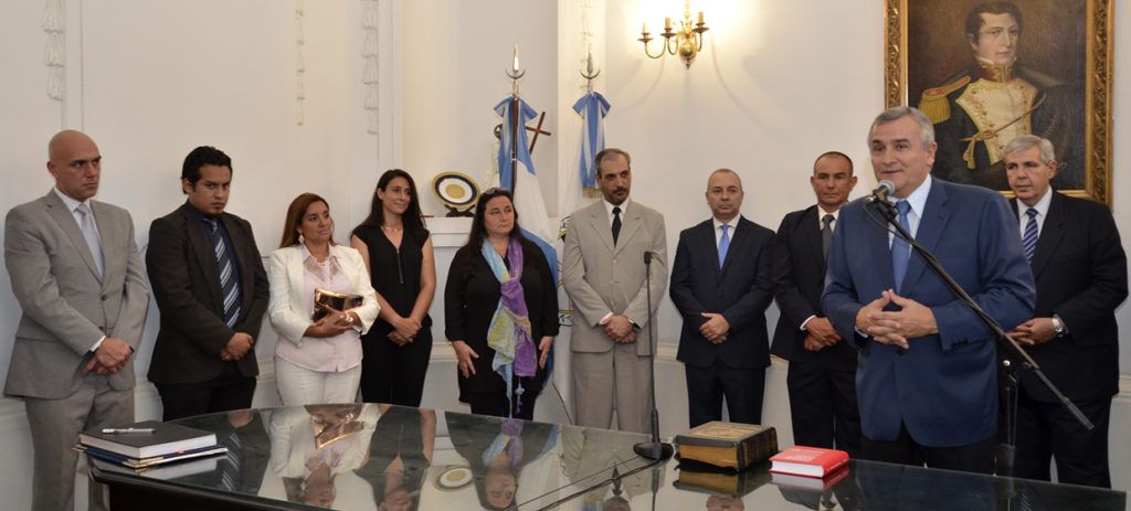 El Gobernador Morales tomó juramento a las nuevas autoridades provinciales