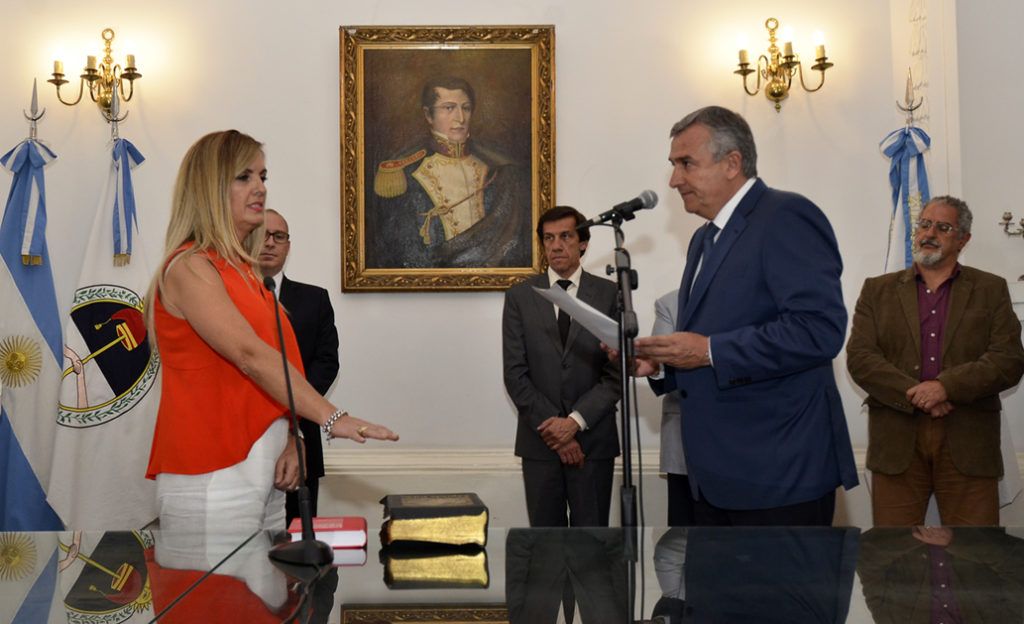 María Agostini, juró como Secretaria de Ingresos Públicos.