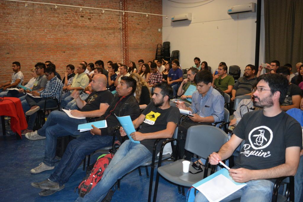 Gran participación en la jornada de capacitación. 