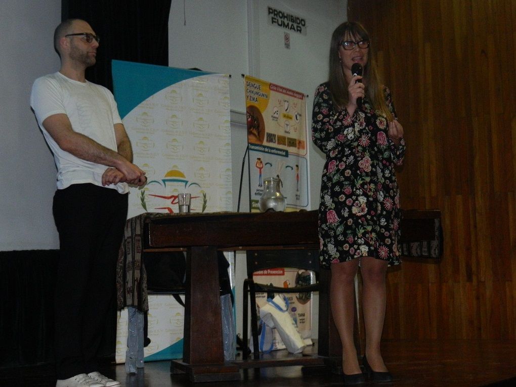 Soledad Sapag participó de la jornada.