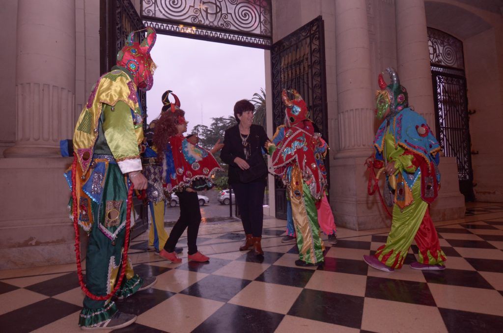 Los diablos recibieron a los visitantes