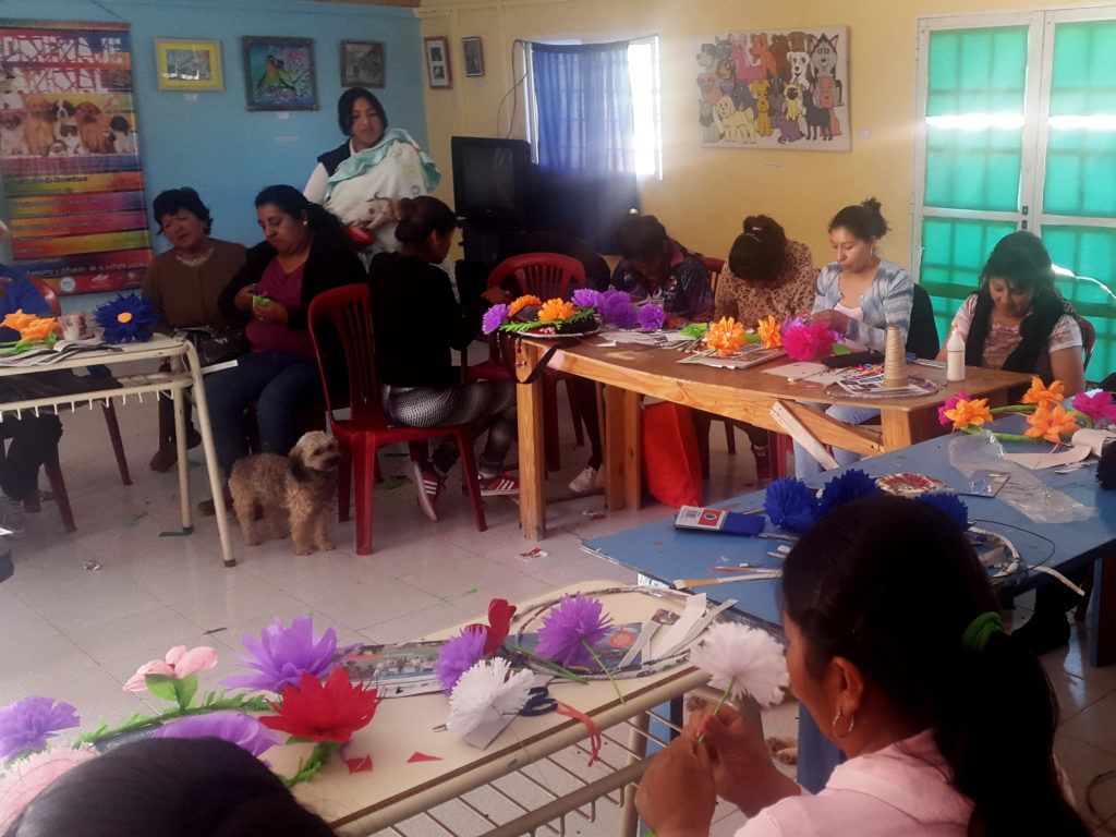 Durante el Taller realizado en Huacalera