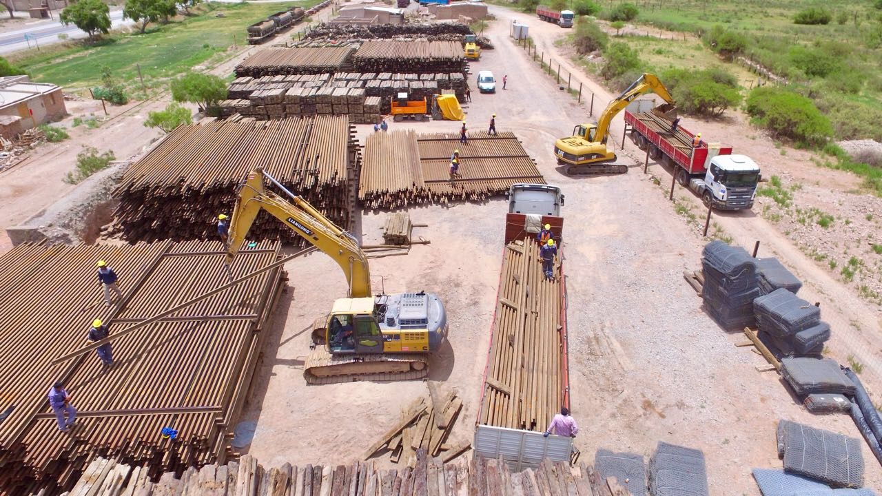 Recepción Rieles y Durmientes- Tren Jujuy La Quiaca