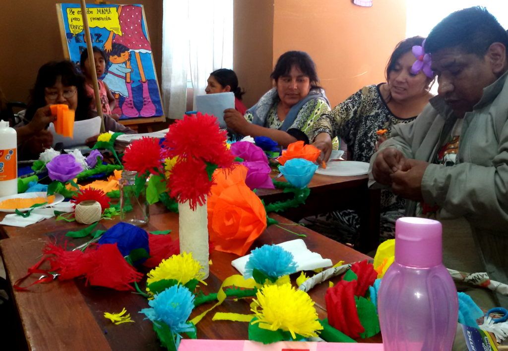 La familia de Volcán  se congrego para retomar este saber ancestral