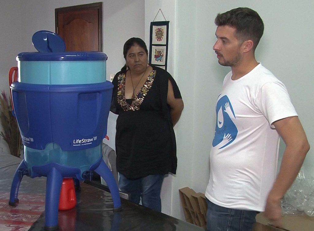 El filtro elimina hasta el 99,99 % de agentes microbiológicos que se encuentran en el agua