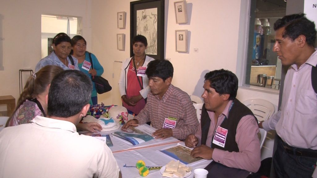 Mesa de negocios de los emprendedores