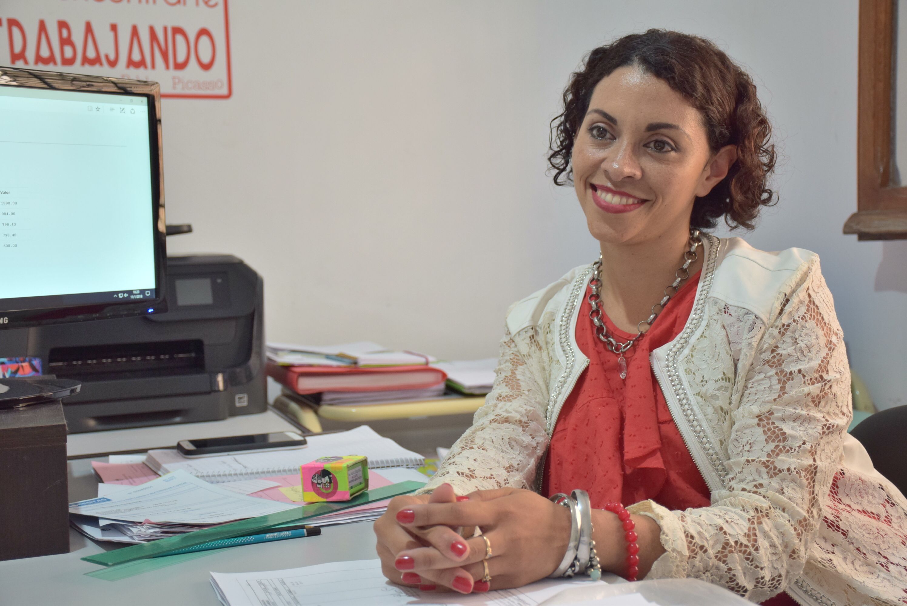 Paula Griselda D´Agostino, responsable de la Unidad de Gestión Previsional Docente.