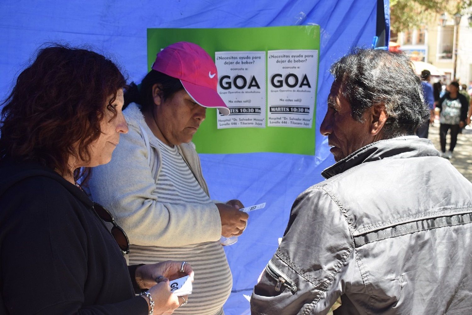 Grupos como el GOA ofrecen espacios de charlas y sobre todo un seguimiento en el caso de ser necesario