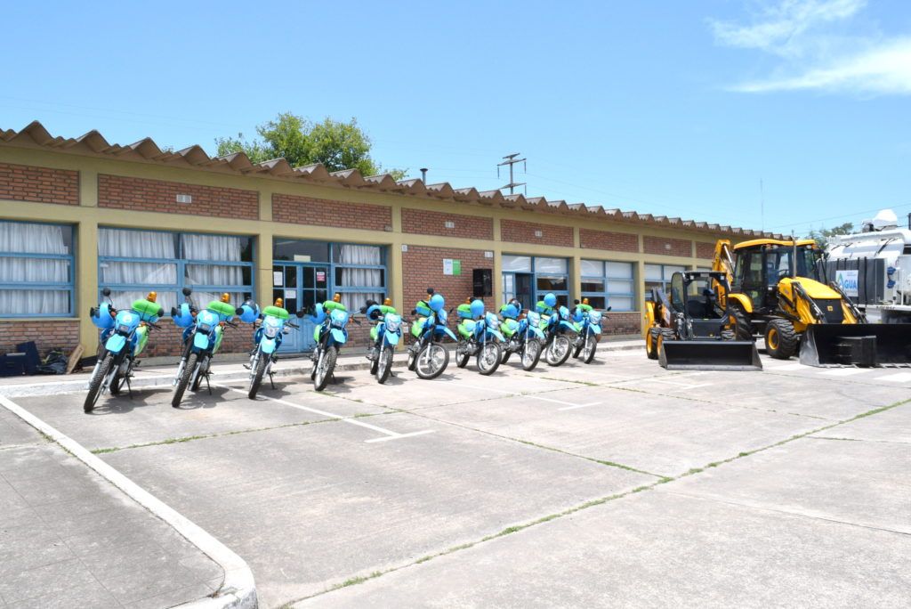 Motovehículos que formarán parte del diario desempeñar de la empresa.