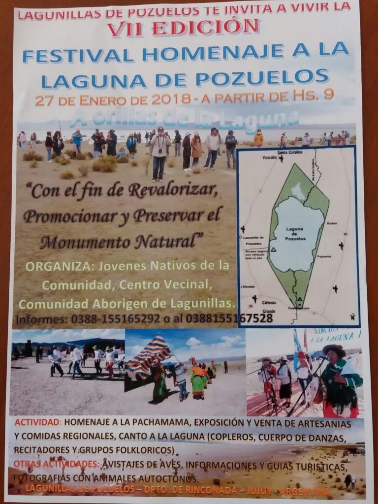 VII Festival homenaje a la Laguna de Pozuelos.