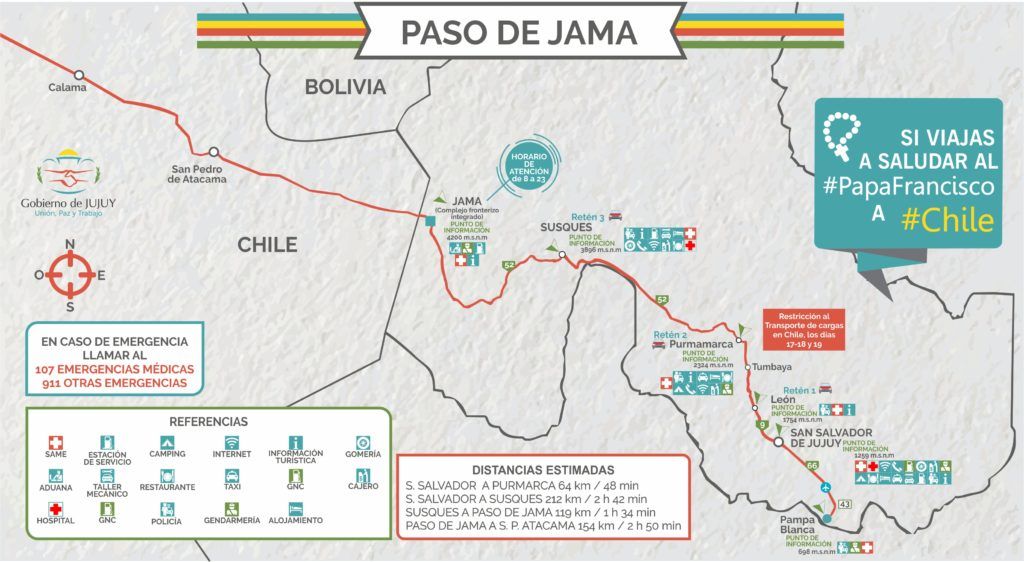 mapa jama
