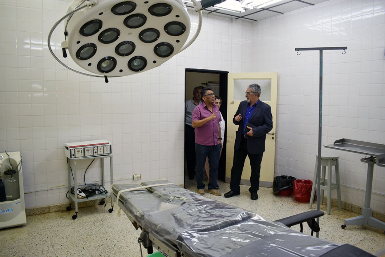 En septiembre el equipo de salud analizó el estado de los quirófanos en San Pedro, 5 meses después 2 están funcionales y se están reparando el otro par.