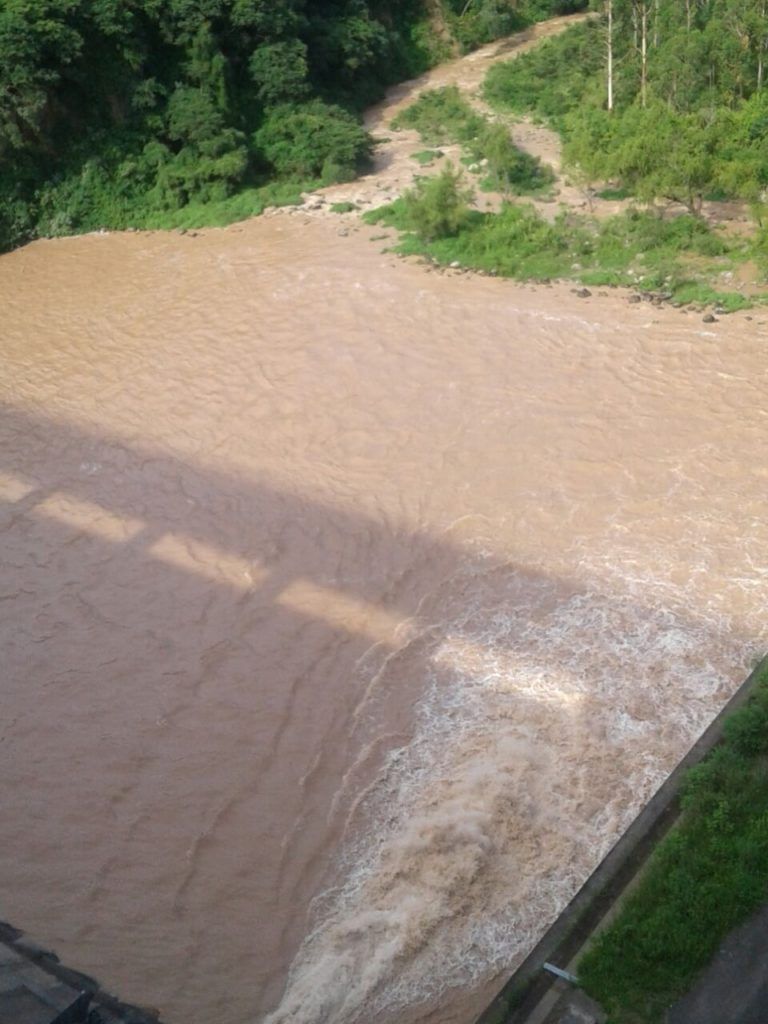 Lugar de captación del agua en la zona de Guerrero.