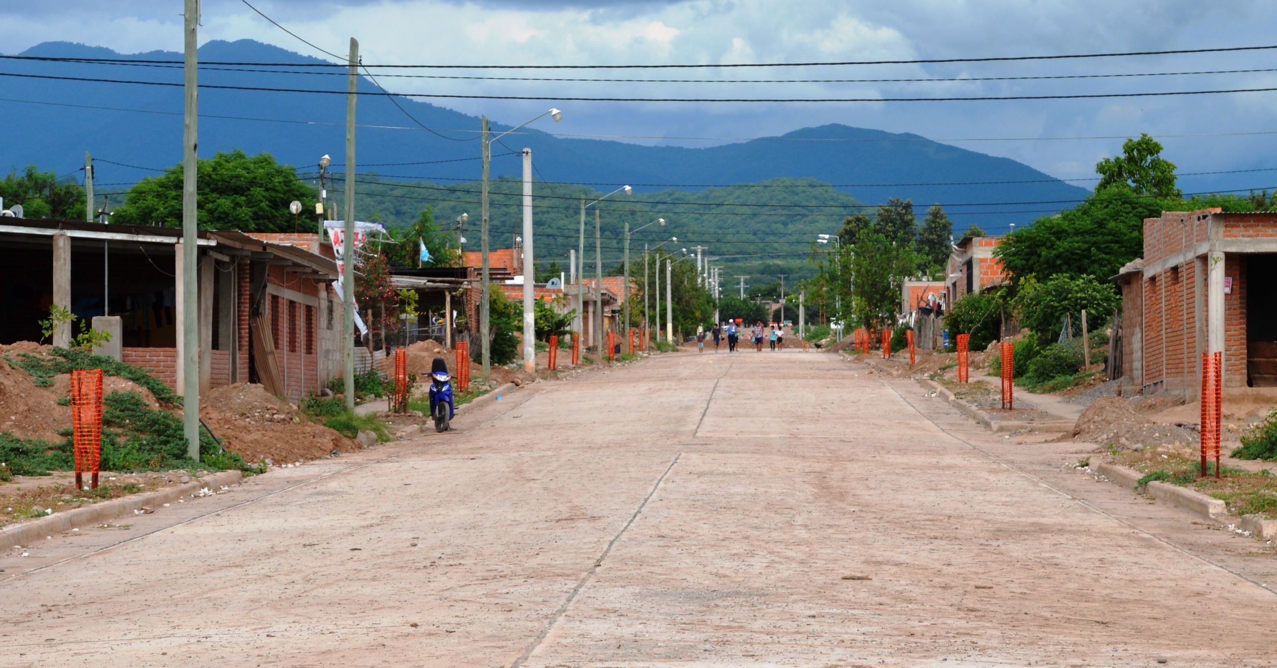 La arborización es otra intervención que suma a la calidad de vida de las familias.