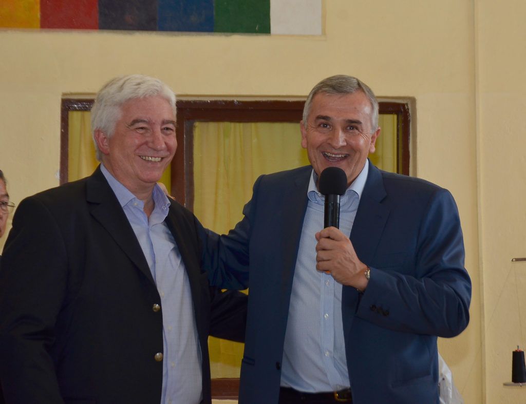 El Gobernador Gerardo Morales en la Cooperativa Textil Tupa