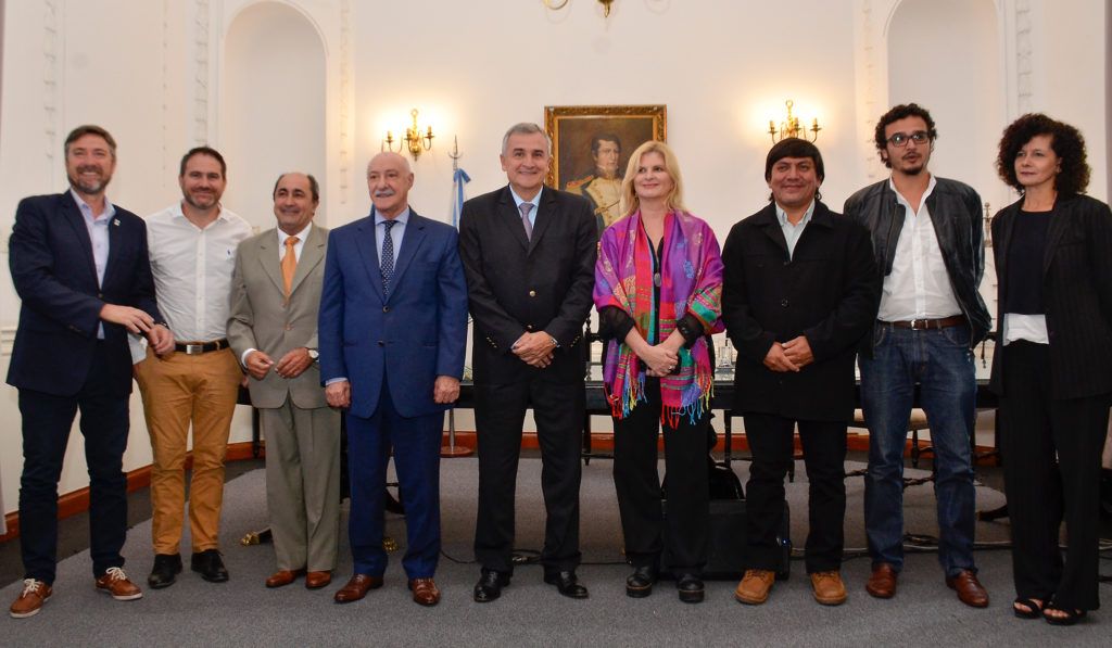 El Gobernador Gerardo Morales firma convenio, Festival Jujuy Corazón Andino.