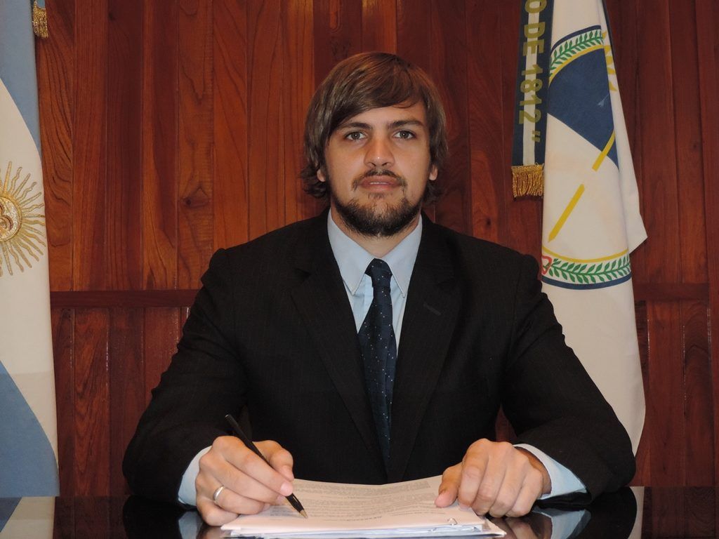 Director Provincial de Asuntos Jurídicos del Ministerio de Desarrollo Económico y Producción, Exequiel Lello Ivacevich.
