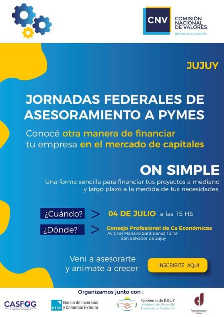 Jornadas Federales de asesoramiento a pymes.