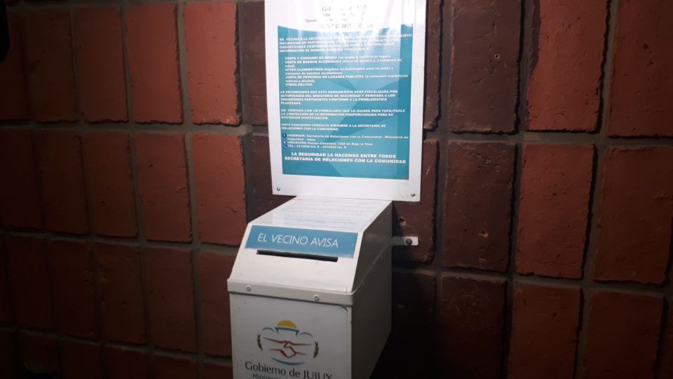 Buzón de denuncias anónimas
