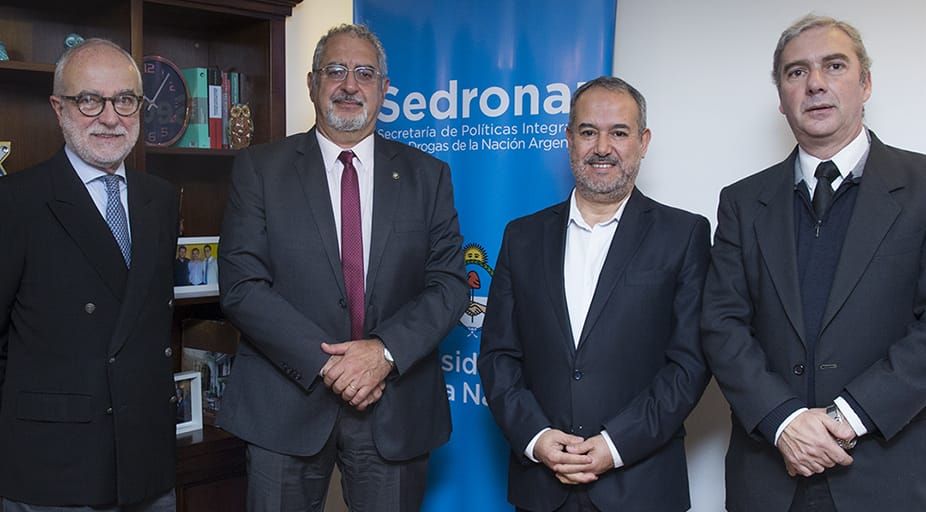 Loa acuerdos se realizaron en las oficinas de SEDRONAR Buenos Aires