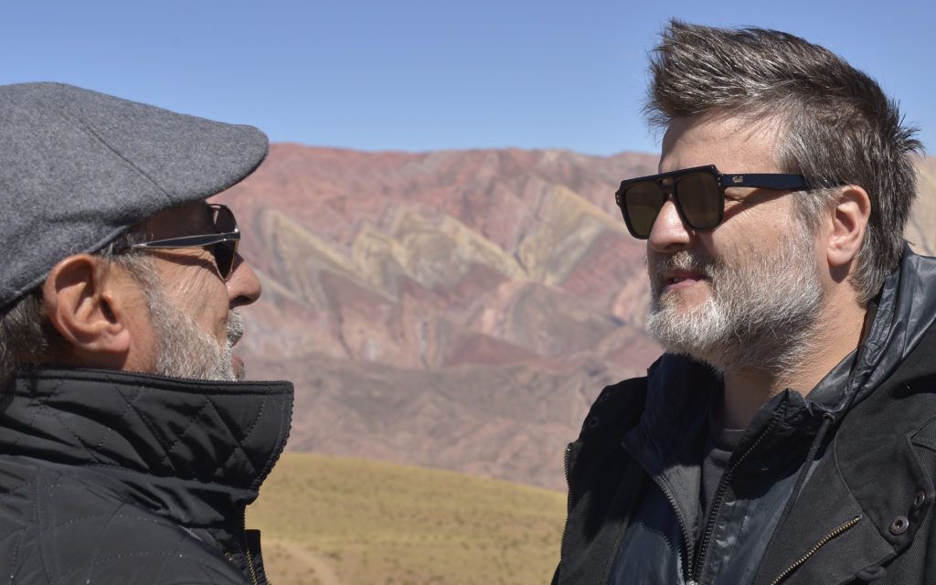 Francella junto a Duprat en El Hornocal