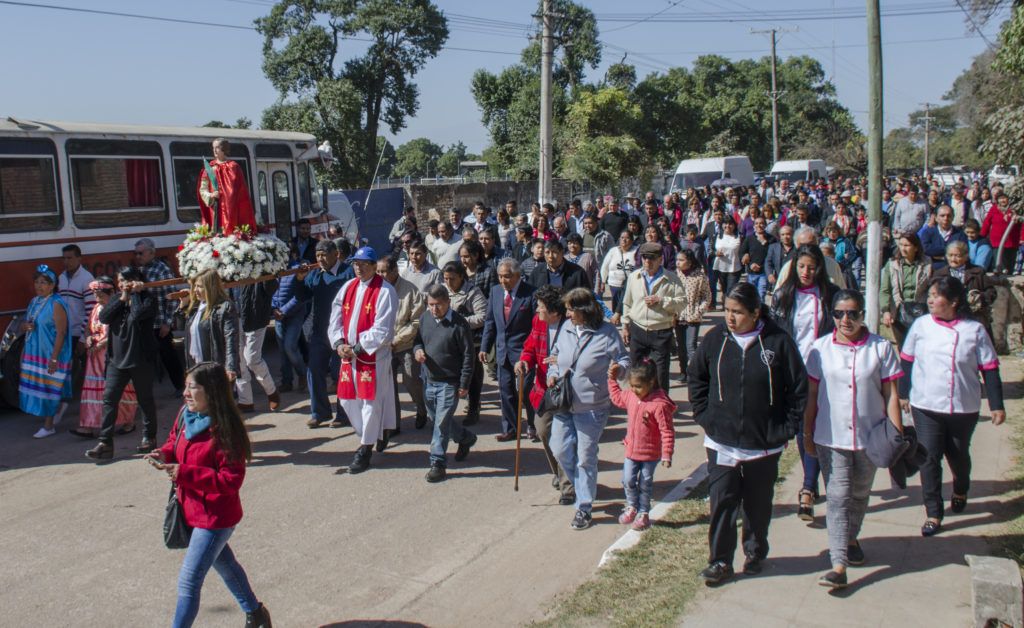 Calilegua honró a San Lorenzo