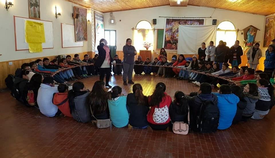 Jornada de trabajo en Humahuaca.