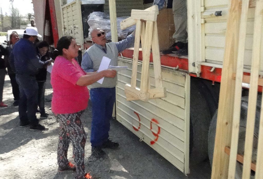 Asistencia a familias de Alto Comedero 1