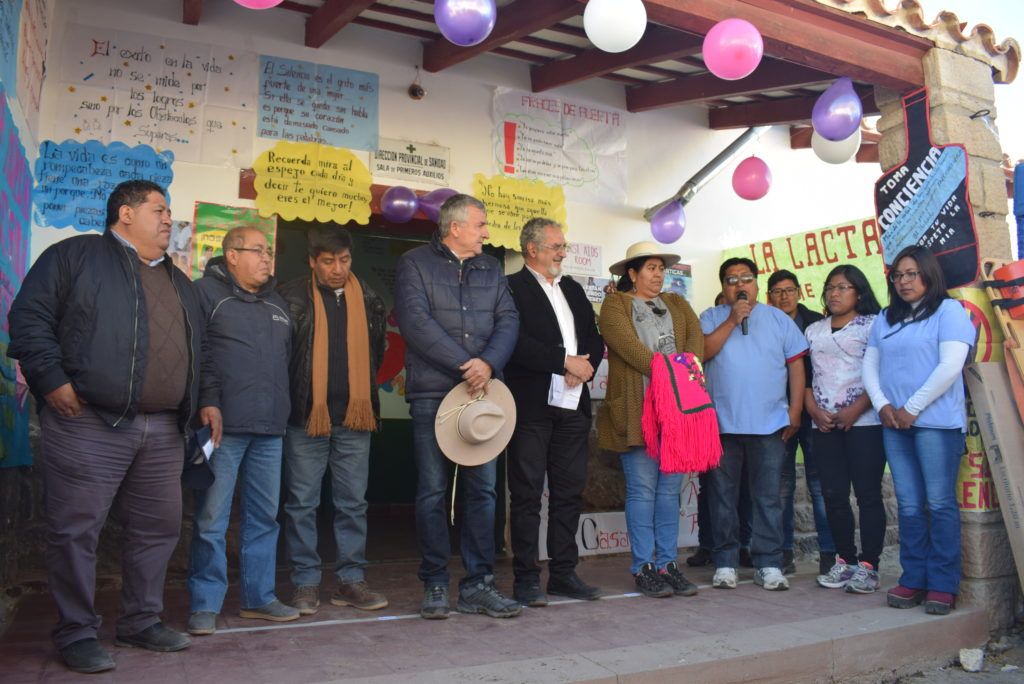 Tanto el gobernador, Gerardo Morales como el Ministro, Gustavo Bouhid destacaron el trabajo de los agentes sanitarios 